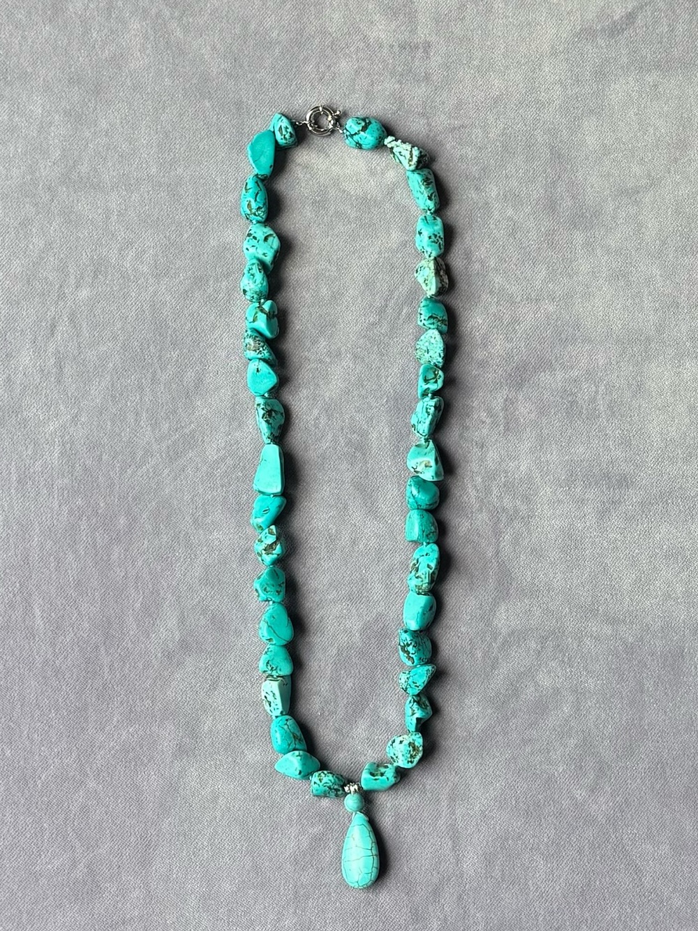 NWOT Tuckernuck Turquoise Teardrop Pendant Necklace